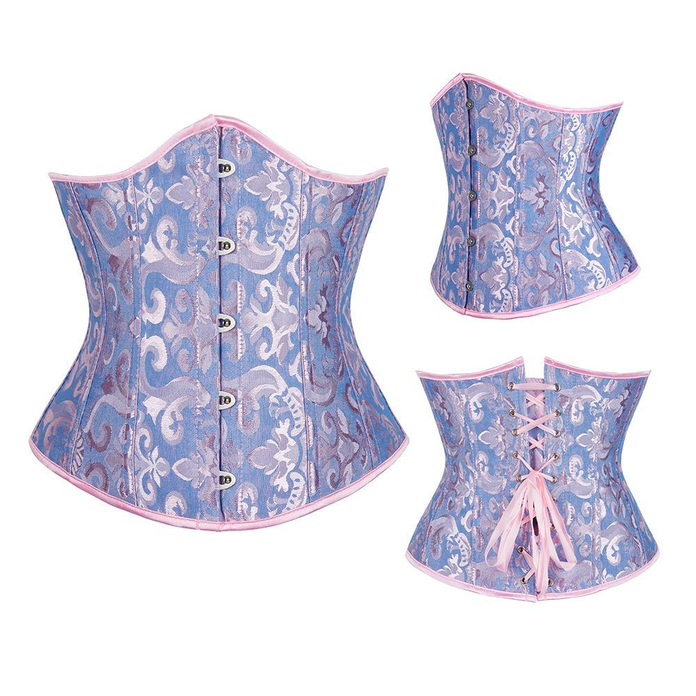 Pink and blue Spring Drag Corset