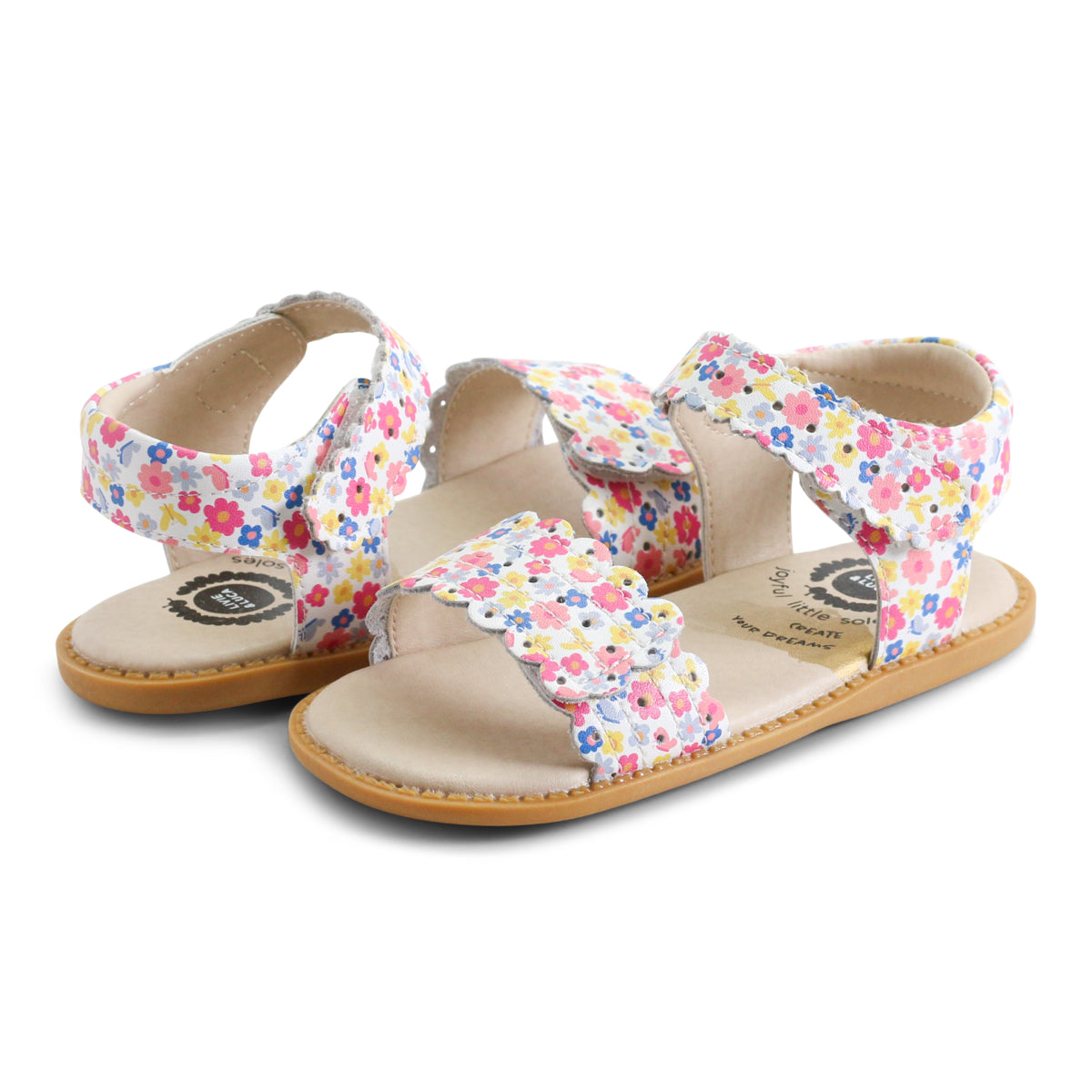 Pink Floral Sandal