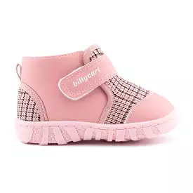 pink plaid girls baby toddler boots