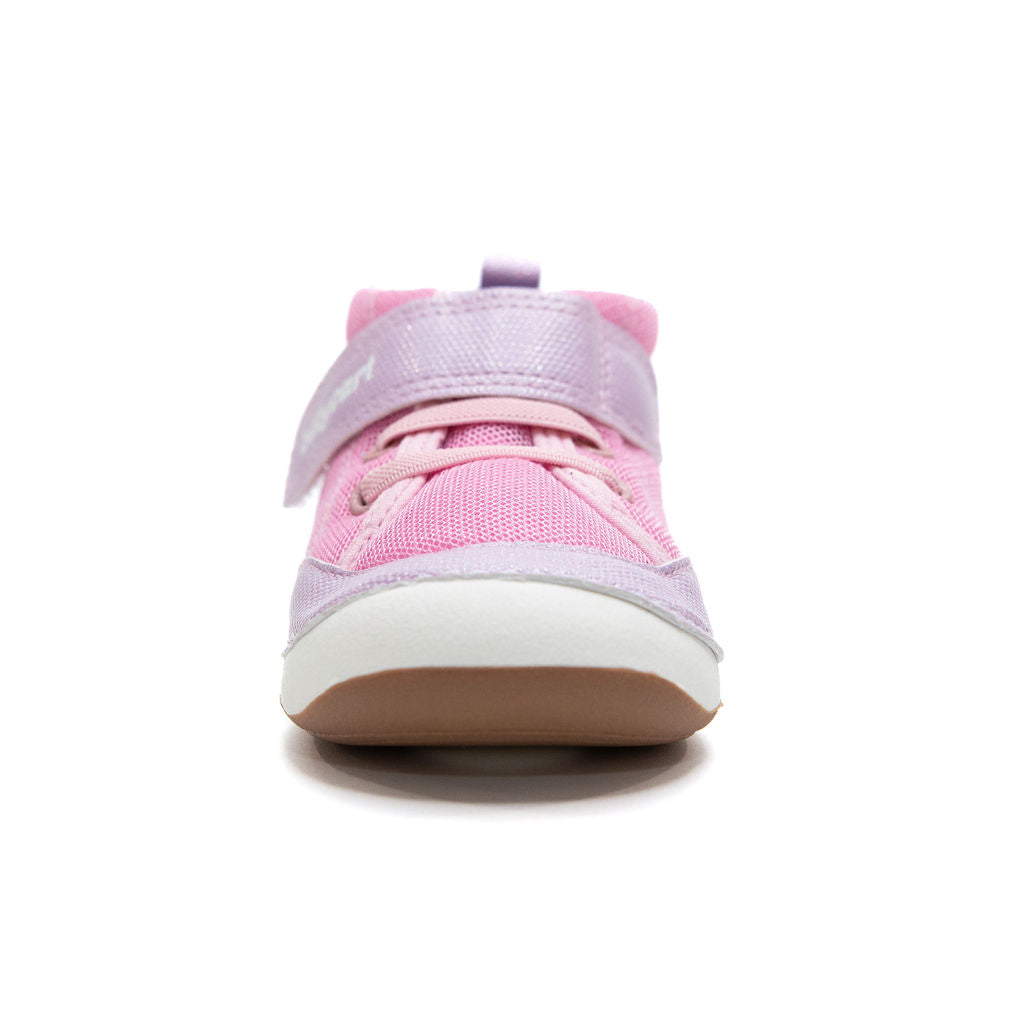 pink purple baby toddler girls high-top sneakers