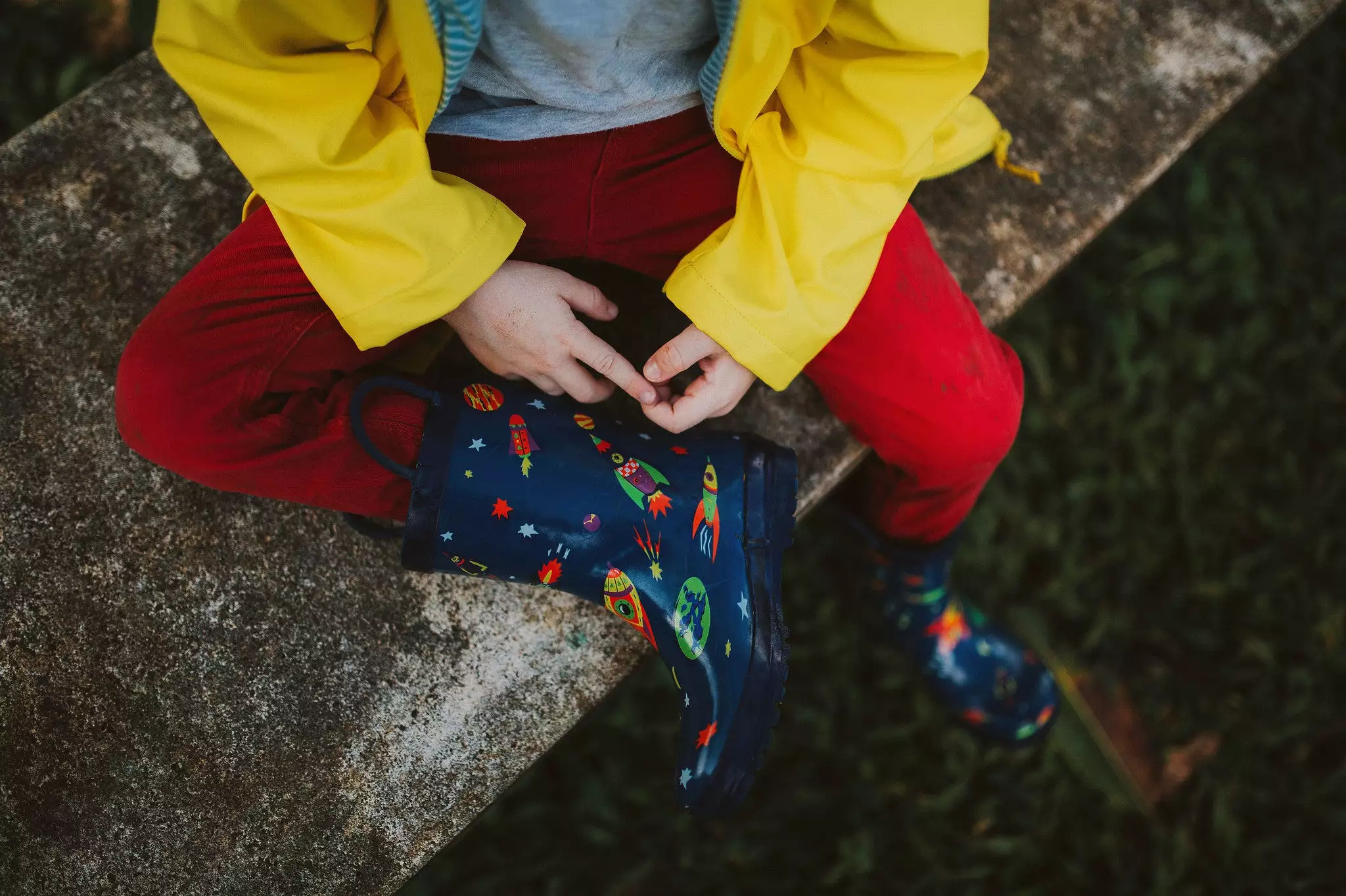 Pluie Pluie Boys Rain Boots in RB - RK Rocket Design