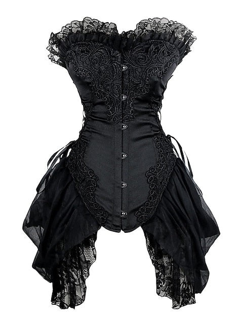 Plus-Size Lace-Up Corset for Special Events: Flattering Curves