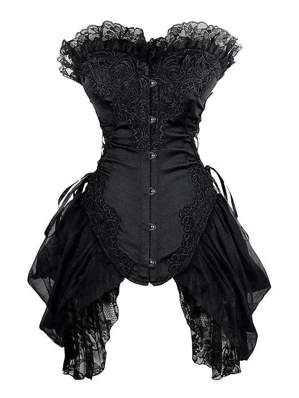 Plus-Size Lace-Up Corset for Special Events: Flattering Curves