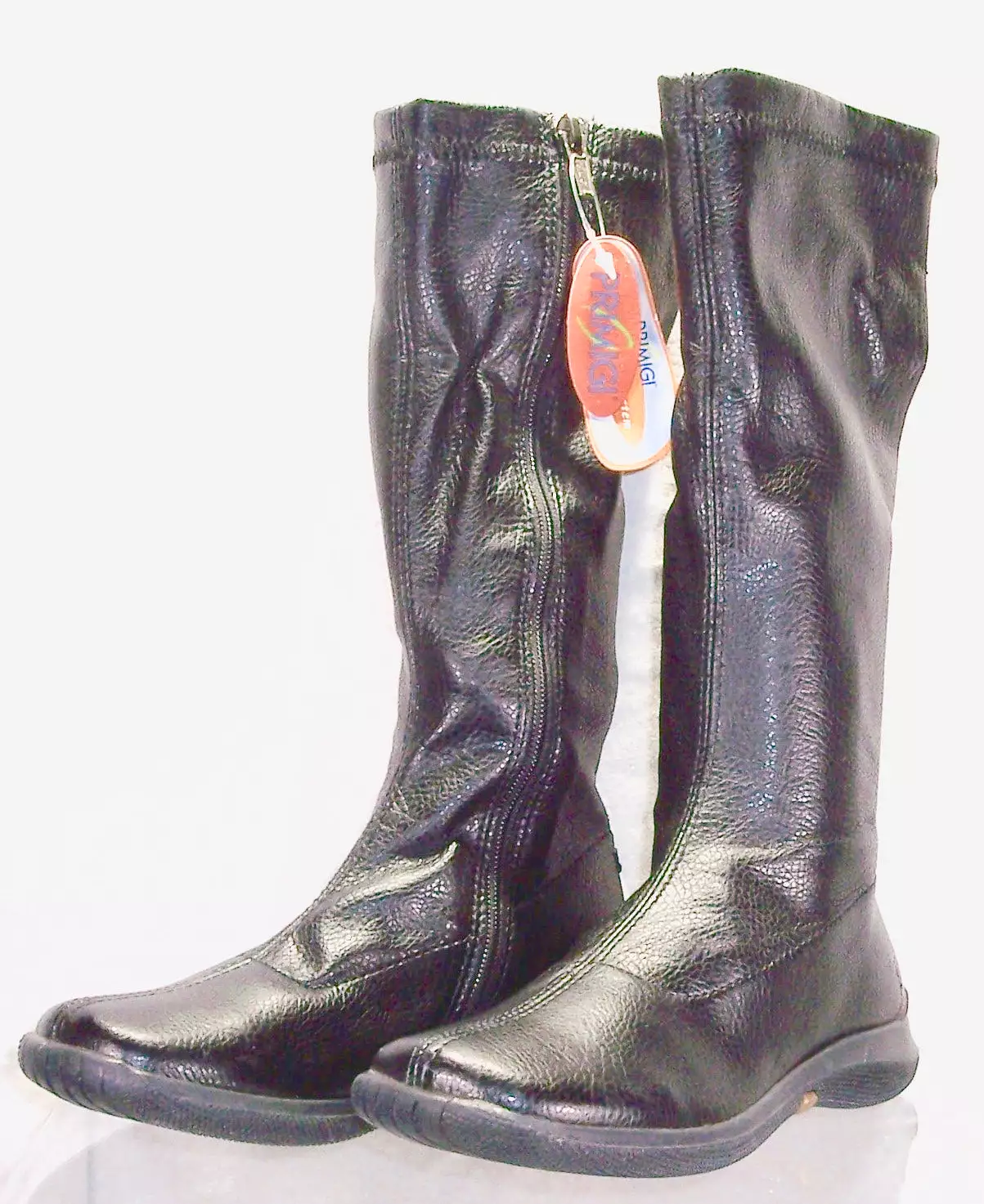 Primigi Tall Dress Boot - Black, Size 28 EU/US 11 for Girls