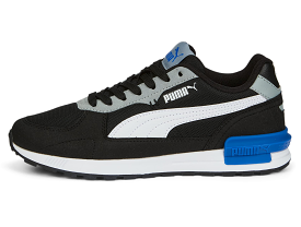 PUMA Junior Graviton Black Blue 381987 10