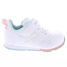 Racer Kid's Athletic Sneaker - White Pink