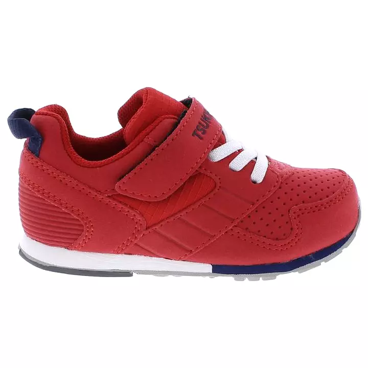 Racer Kid's Sneaker - Red/Navy