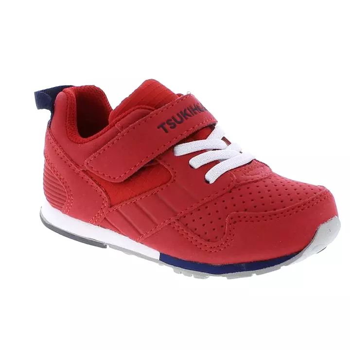 Racer Kid's Sneaker - Red/Navy