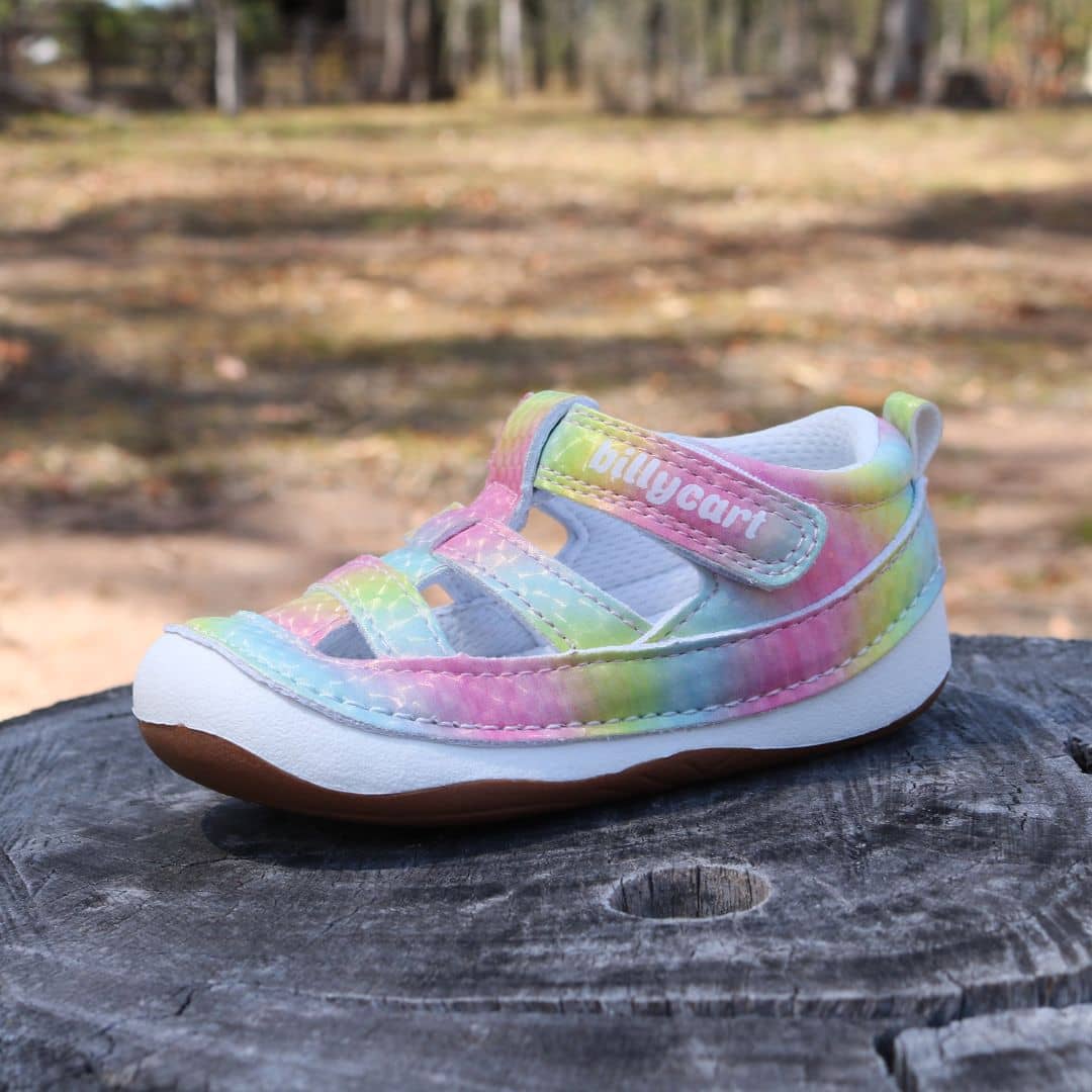 Rainbow Baby and Toddler Girls Sandals - AVA Collection