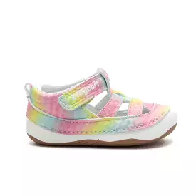 Rainbow sandals for baby and toddler girls: AVA