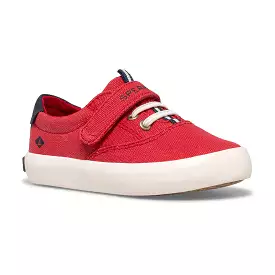 Red Canvas Spinnaker Washable Sneaker for Kids