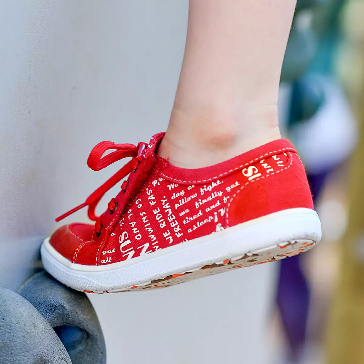 Red Eco Sneaker by REEVE