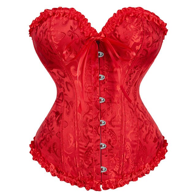 Red Floryland Corset Queen