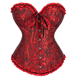 Red Mandalorian Corset Queen