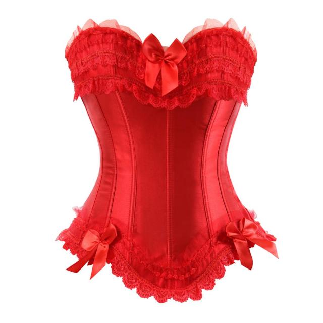 Red Poison Corset Drag