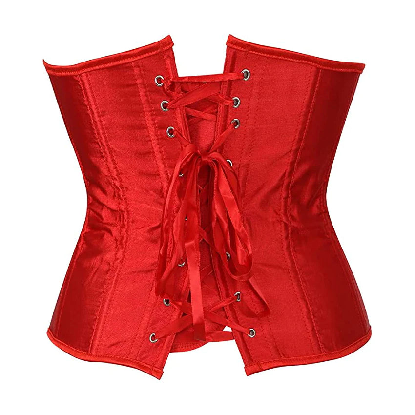 Red Satin Corset