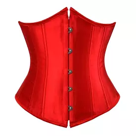 Red Satin Corset