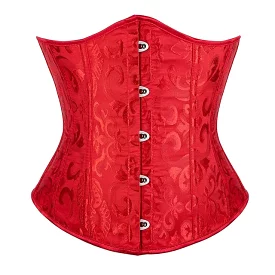 Red Spring Corset: High-Quality Drag Transforming Undergarment