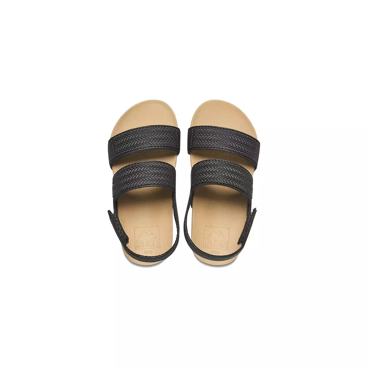 Reef Black Tan Water Vista Toddler Sandal