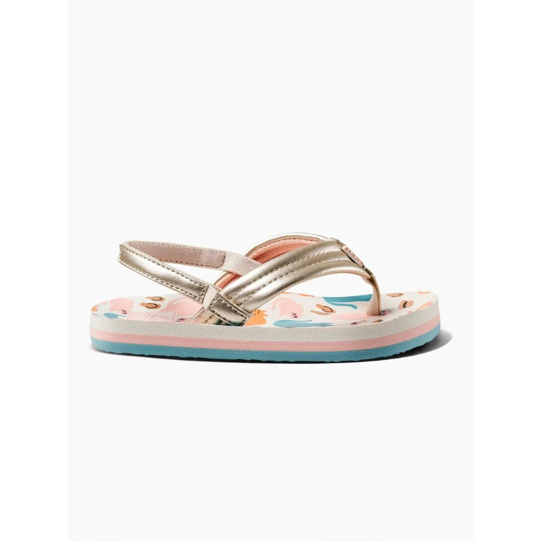 Reef Little Ahi Toddler Sandal - Cool Cats