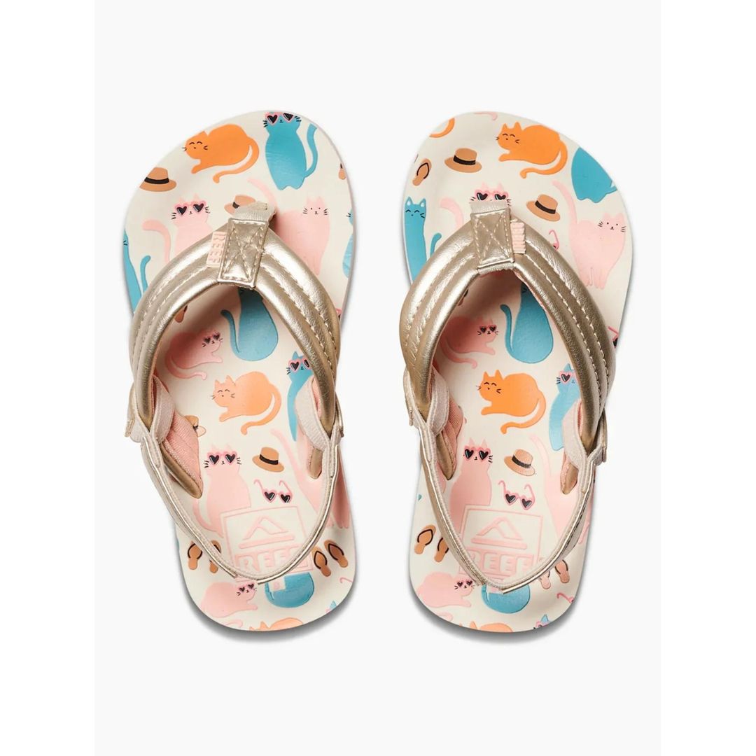 Reef Little Ahi Toddler Sandal - Cool Cats