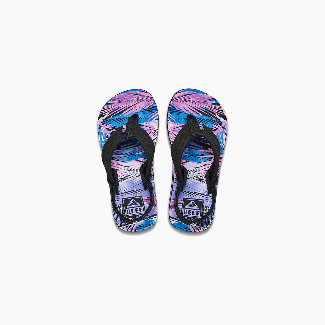 Reef Palm Fronds Little Ahi Kids Sandal