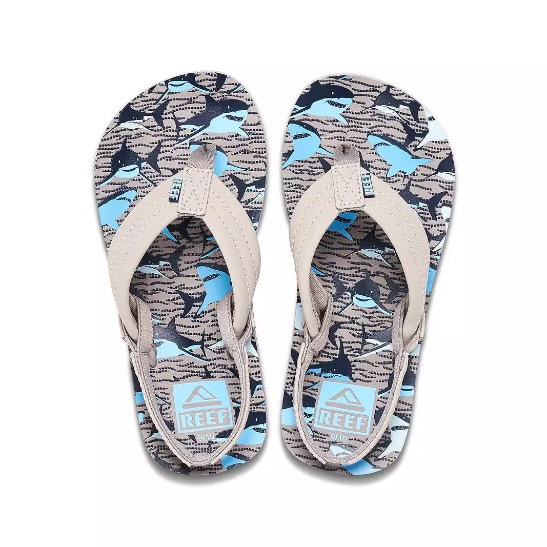 Reef Tan Sharks Ahi Sandal