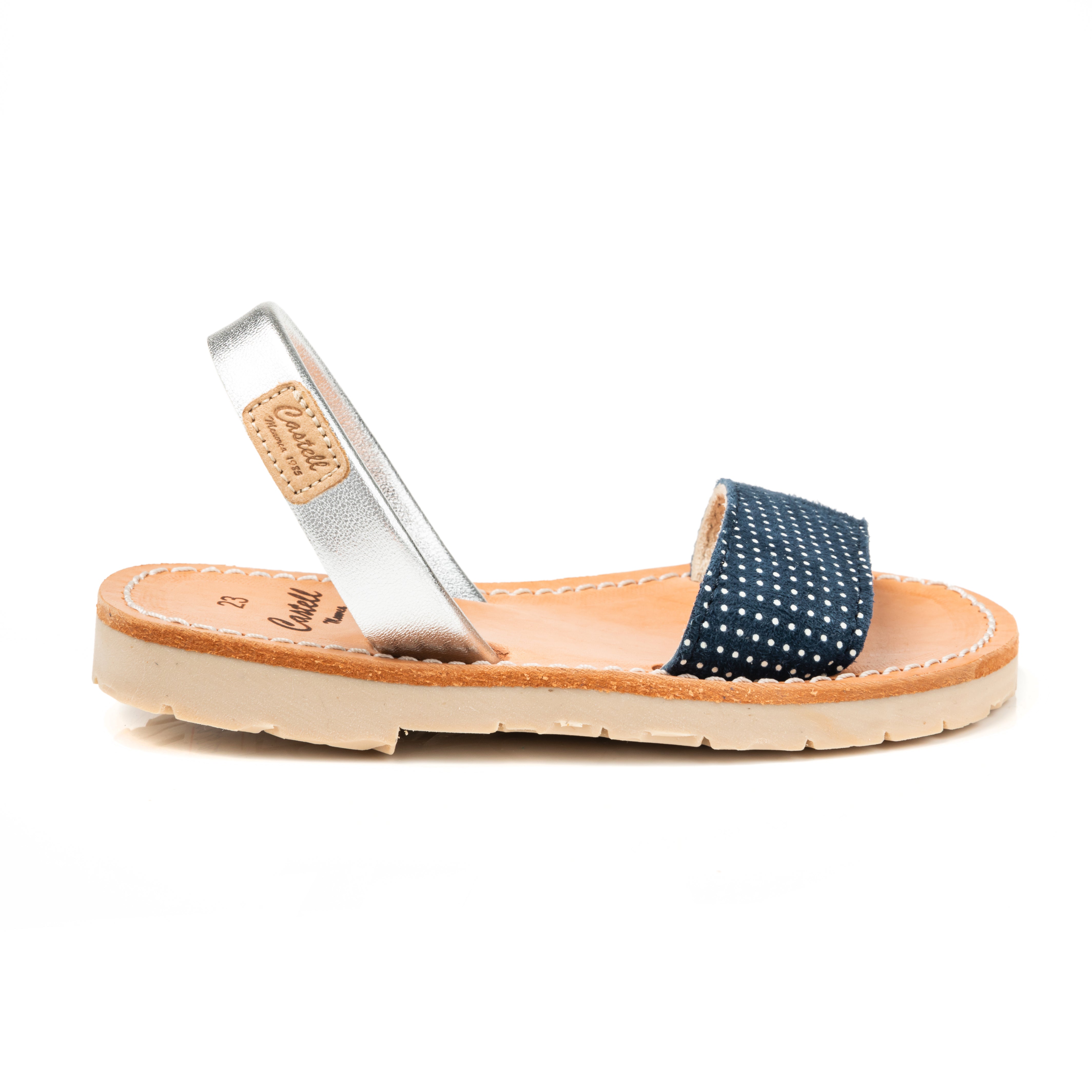 Renew Leather Kids Menorcan Sandal - A 1452