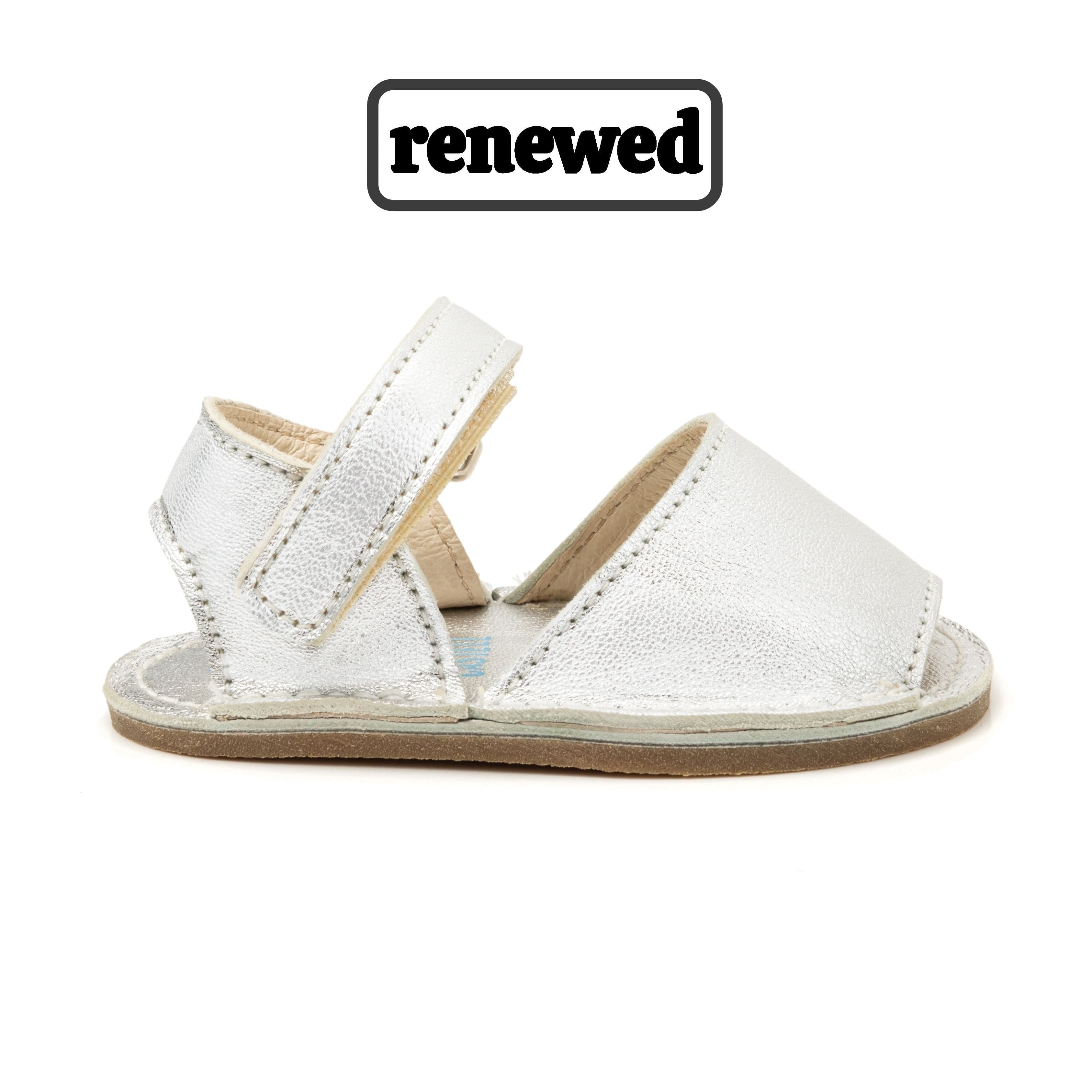 Renewed Leather Open Toe Menorcan Sandal - Bebe 1190