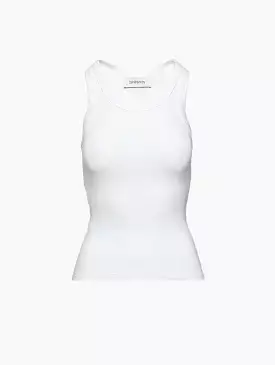 Ribbed Sleeveless Top