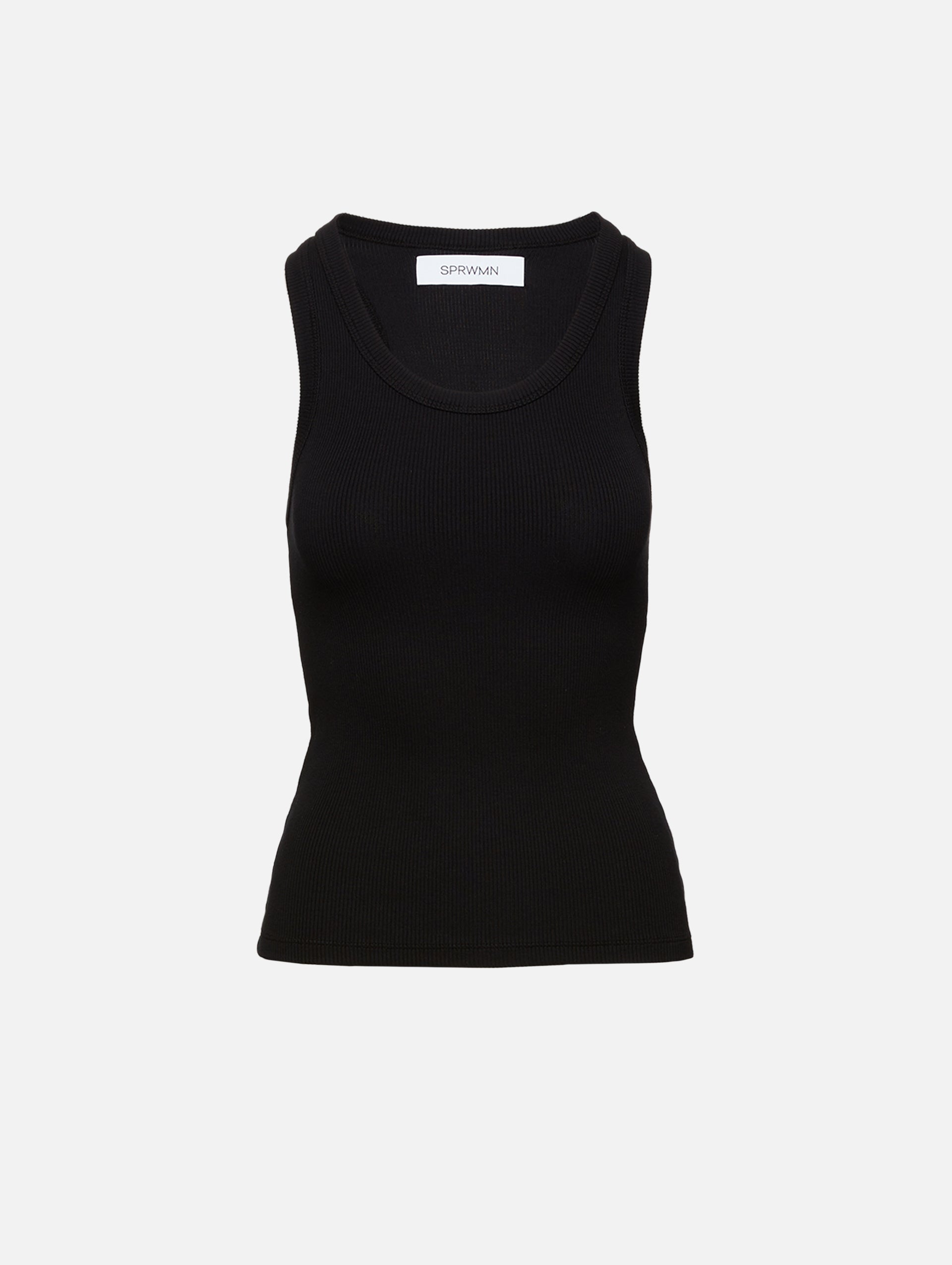 Ribbed Sleeveless Top