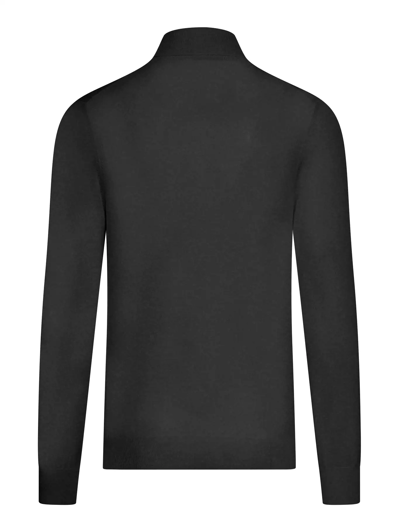 Ribbed turtleneck pullover