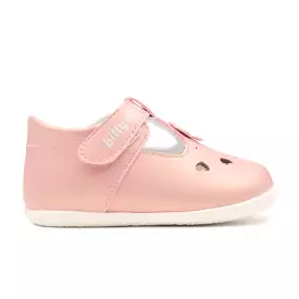 ROSIE light pink baby girls Mary Jane shoes