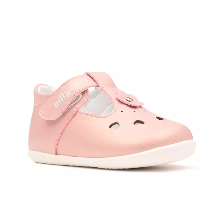 ROSIE light pink baby girls Mary Jane shoes