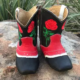 Ruby Rose Baby Booties