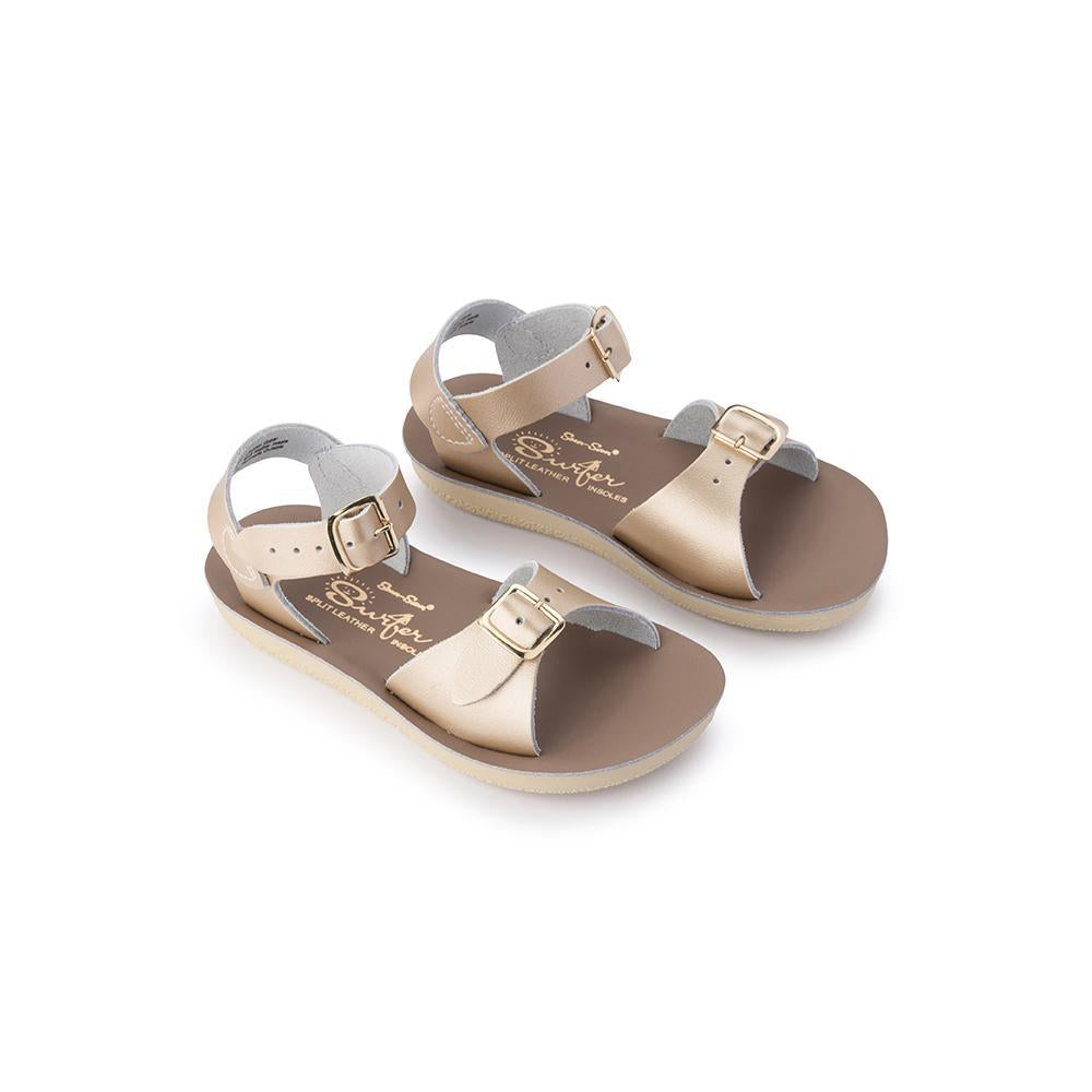 Salt Water Sandals Sun-San Surfer Gold - Best Price & Free Shipping