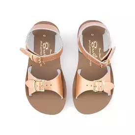 Salt Water Sandals Sun-San Surfer Hook & Loop Rose Gold - Best Price