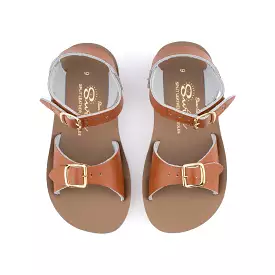 Salt Water Sandals Sun-San Surfer Tan Hook & Loop