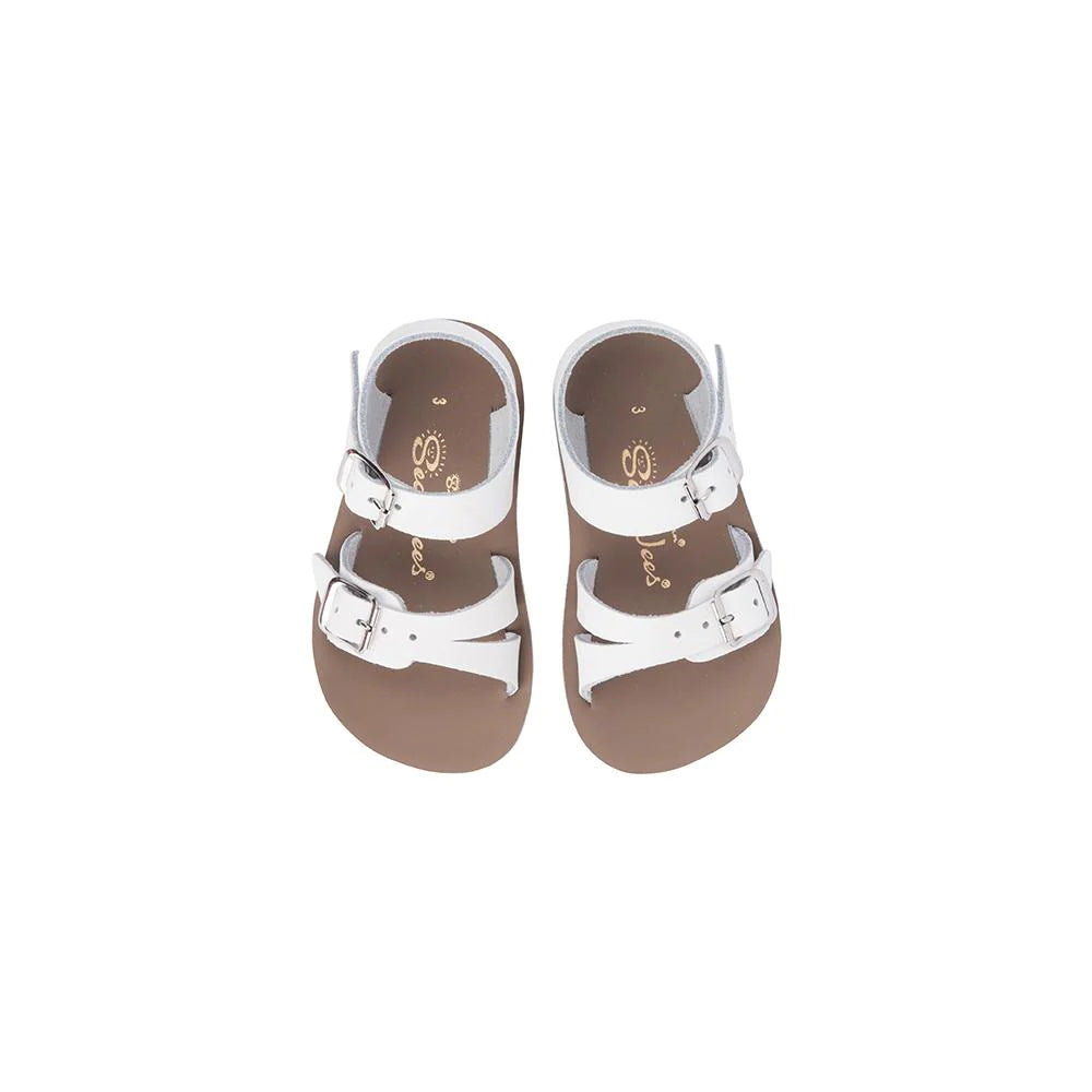 Salt Water Sandals White Sea Wee Baby Sandals - Google SEO friendly result: White Salt Water Sandals Sea Wee Baby Sandals