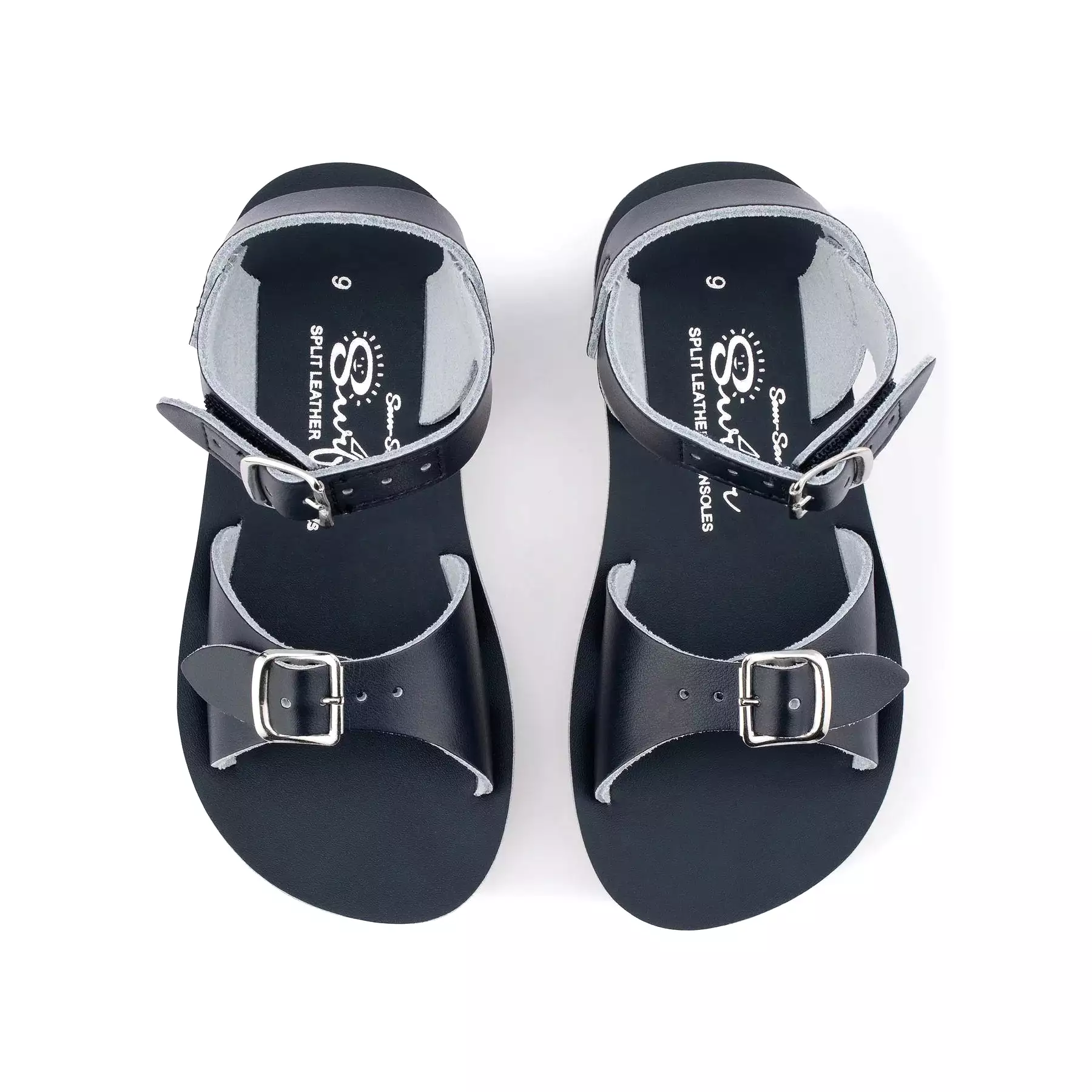 Saltwater Sandals Sun-San Surfer Navy Hook & Loop Sandal