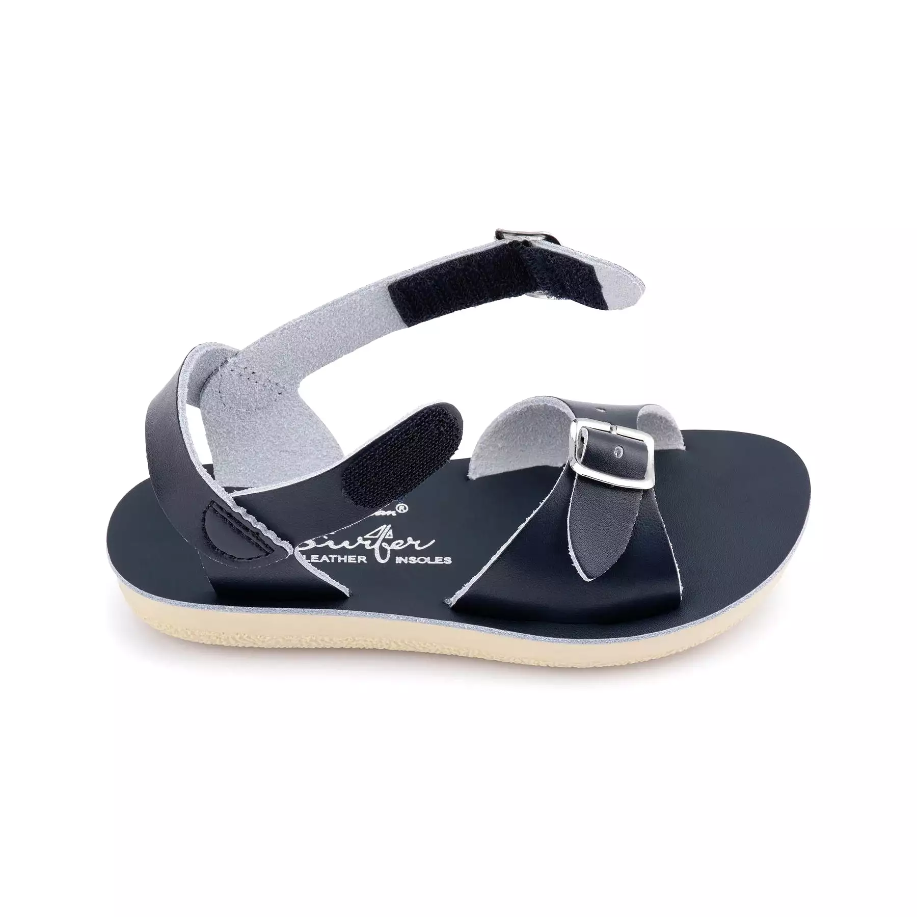 Saltwater Sandals Sun-San Surfer Navy Hook & Loop Sandal