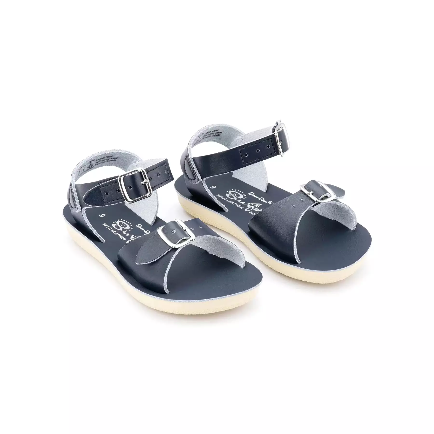 Saltwater Sandals Sun-San Surfer Navy Hook & Loop Sandal