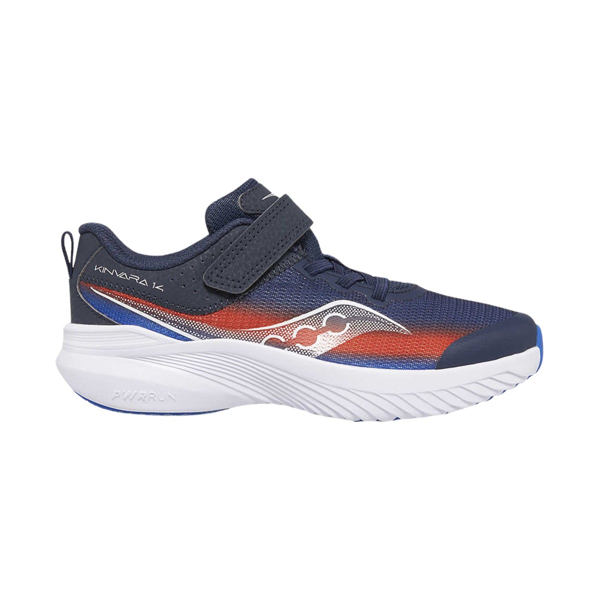 Saucony Kinvara 14 A/C Navy/Red - Boy's Running Shoes