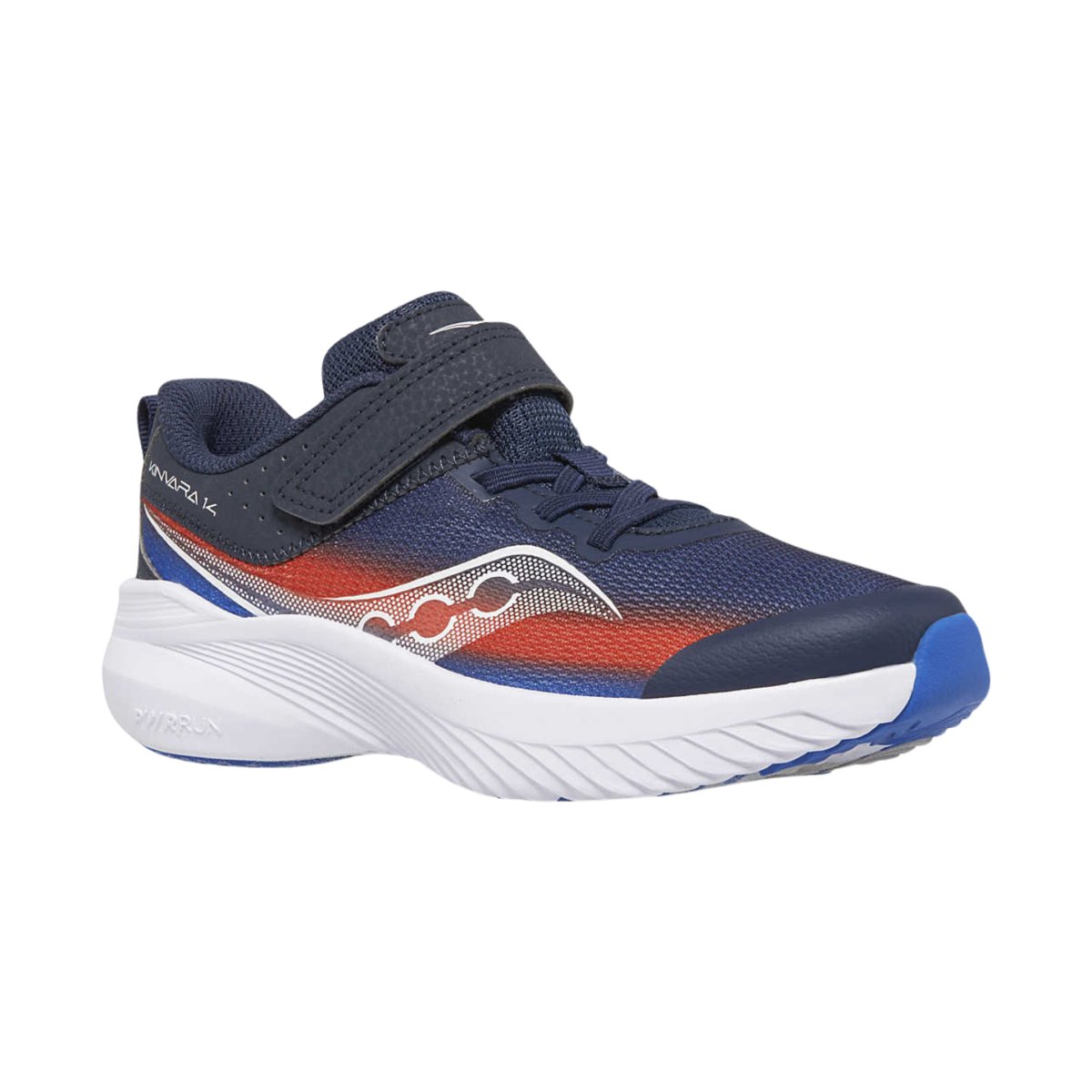 Saucony Kinvara 14 A/C Navy/Red - Boy's Running Shoes