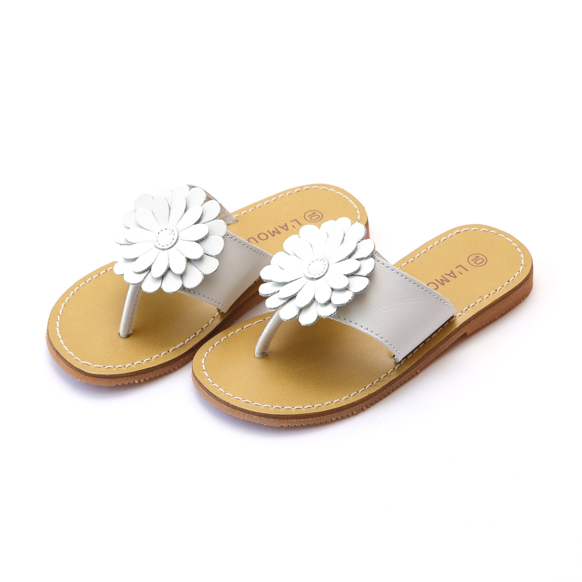 Savannah Leather Thong Sandal.