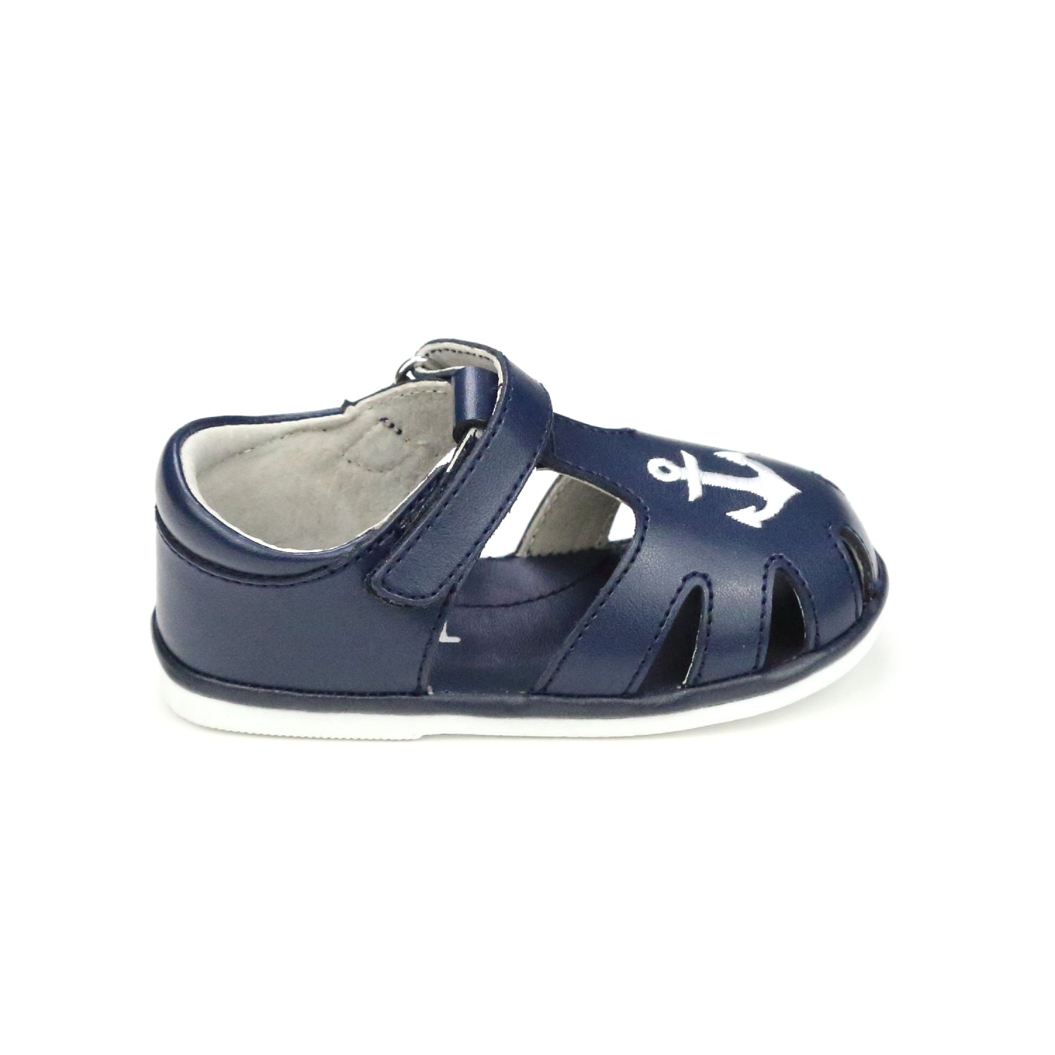 Sawyer Caged Leather Sandal for Babies