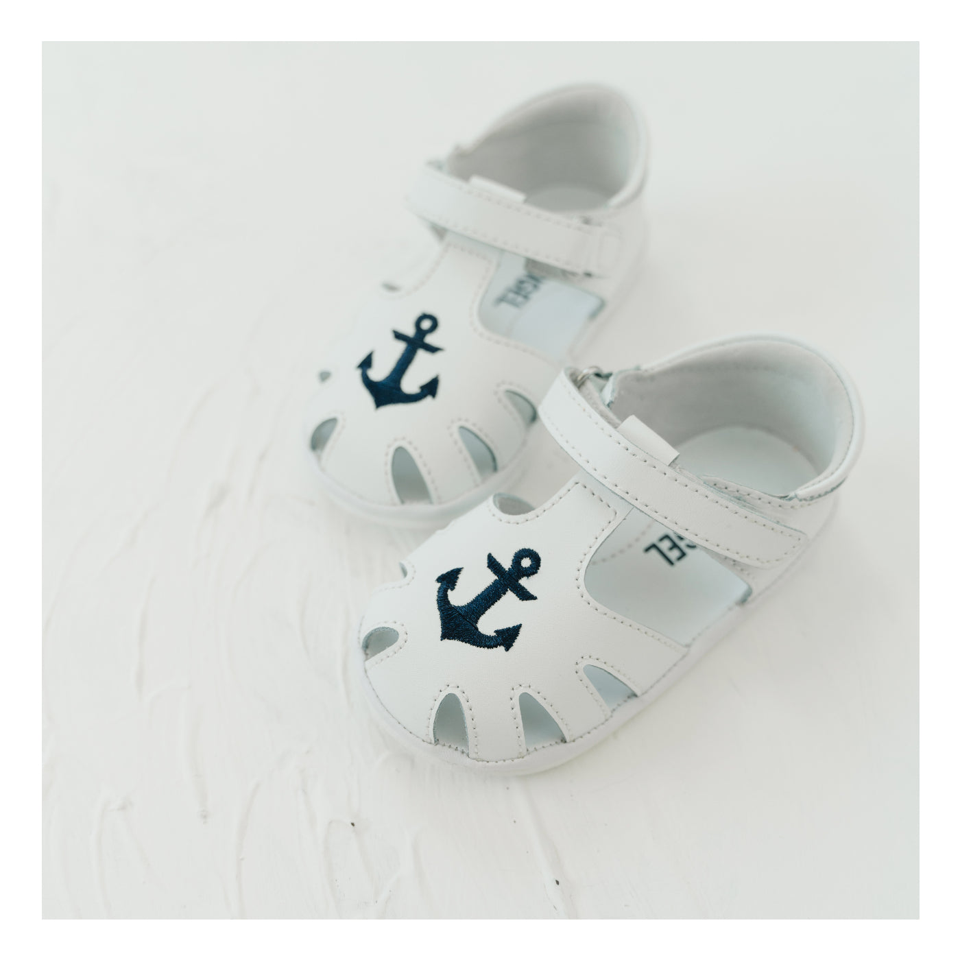 Sawyer Caged Leather Sandal for Babies