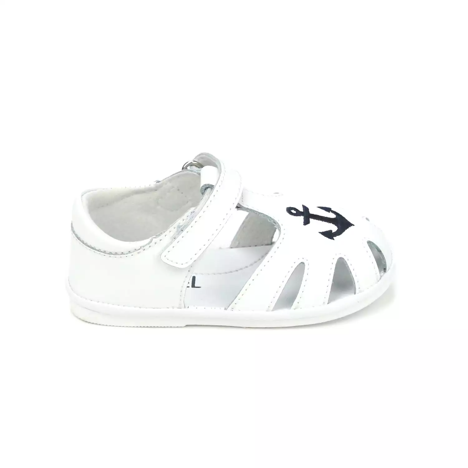 Sawyer Nautical Baby Leather Sandal