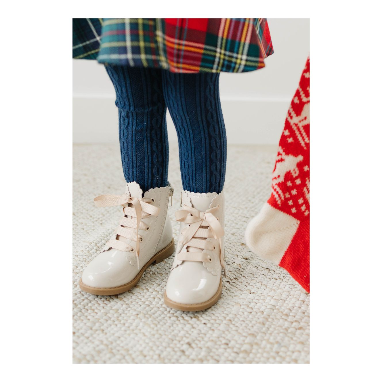 Scallop Boot | Josephine Scalloped Ankle Boot | Women's Scalloped Boot