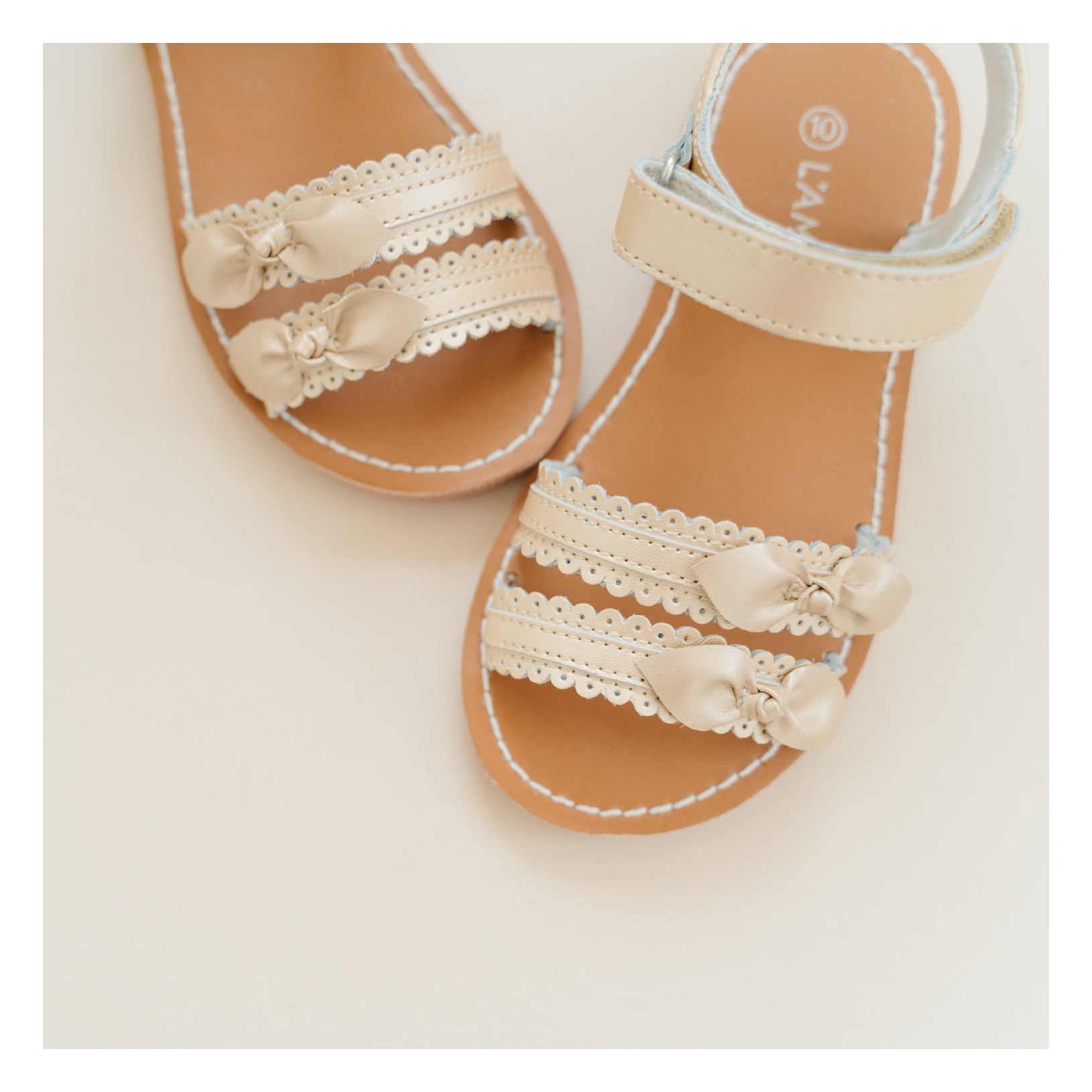 Scalloped Sandal - Josie